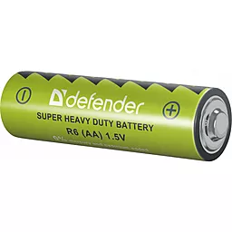 Батарейки Defender AA LR6 сольова (плівка 4 шт.) 1.5 V