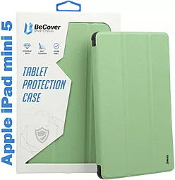 Чехол для планшета BeCover Tri Fold Soft TPU с креплением Apple Pencil для Apple iPad mini 5 Green (708450)
