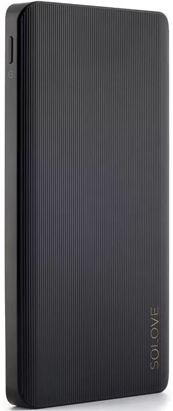 Повербанк Solove S1P 10000mAh Black - фото 1