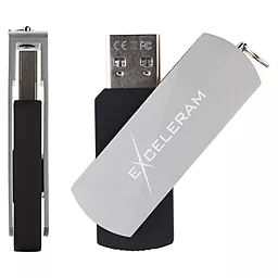 Флешка Exceleram 32GB P2 Series USB 3.1 Gen 1 (EXP2U3SIB32) Silver - фото Флешка Exceleram 32GB P2 Series USB 3.1 Gen 1 (EXP2U3SIB32) Silver