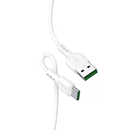 Кабель Hoco X33 Surge USB-A - Type-C 25w 5a 1м cable White - мініатюра 2 Кабель Hoco X33 Surge USB-A - Type-C 25w 5a 1м cable White - мініатюра 2