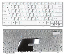 Клавіатура для ноутбуку Asus EEE PC MK90H біла