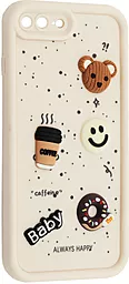 Чохол Pretty Things Case для Apple iPhone 7 Plus, 8 Plus White / Always Happy Donut - фото Чохол Pretty Things Case для Apple iPhone 7 Plus, 8 Plus White / Always Happy Donut