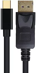 Видеокабель Cablexpert Mini DisplayPort - DisplayPort M-M 1.8M Черный (CCP-mDP2-6)
