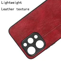 Чехол Cosmic Leather Case для Xiaomi Redmi 12 4G Red - миниатюра 5