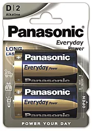 Батарейки Panasonic D (LR20) Everyday Power 2шт (LR20REE/2BR) - фото Батарейки Panasonic D (LR20) Everyday Power 2шт (LR20REE/2BR)