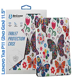Чехол для планшета BeCover Smart Case для планшета Lenovo Tab P11 (2nd Gen) (TB-350FU/TB-350XU) 11.5" Butterfly (708687)