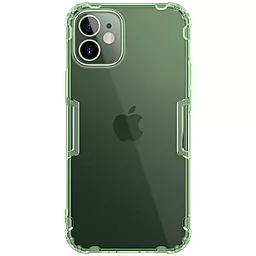 Чехол Nillkin Nature Series Apple iPhone 12 Mini Clear/Dark Green