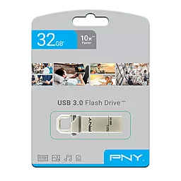 Флешка PNY 32 GB Hook USB 3.0 (FDU32GBHOOK30-EF)