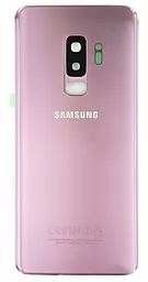 Задняя крышка корпуса Samsung Galaxy S9 Plus G965 со стеклом камеры Lilac Purple - фото Задняя крышка корпуса Samsung Galaxy S9 Plus G965 со стеклом камеры Lilac Purple