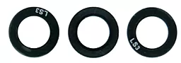 Скло камери Motorola Moto G31 XT2173 / Moto G 2022 / Moto G Stylus 2022 / Moto G Stylus 5G 2022 XT2215 без рамки (комплект 3 шт) Original Black