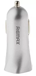 Автомобільний зарядний пристрій Remax Car Charger (2.4A, 1USB) Silver (RMX-RCC-242SL)