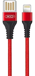 Кабель XO NB118 USB-A - Lightning 10.5w 1м cable Red - фото Кабель XO NB118 USB-A - Lightning 10.5w 1м cable Red