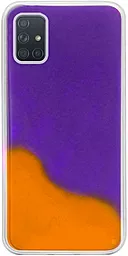 Чохол Epik Neon Sand glow in the dark Samsung A515 Galaxy A51 Purple/Orange