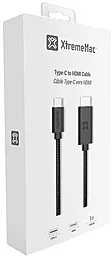 Видеокабель XtremeMac USB Type-C - HDMI Nylon Cable Gray (XWH-UCH-13) - миниатюра 4