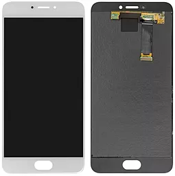 Дисплей Meizu MX6 (M685) с тачскрином, White - фото Дисплей Meizu MX6 (M685) с тачскрином, White