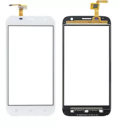 Сенсор (тачскрин) Ergo F502 White - фото Сенсор (тачскрин) Ergo F502 White