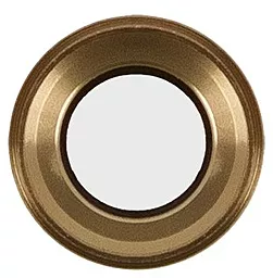 Скло камери Apple iPhone 6 з рамкою Gold - фото Скло камери Apple iPhone 6 з рамкою Gold