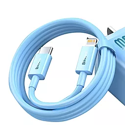 Baseus Кабель USB PD Superior Series Fast Charging Data 20w 3a USB Type-C - Lightning cable blue (CAYS001903) - миниатюра 2