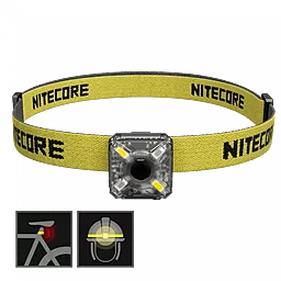Налобный фонарик Nitecore NU05 KIT (6-1436) (аккумуляторный) - фото Налобный фонарик Nitecore NU05 KIT (6-1436) (аккумуляторный)