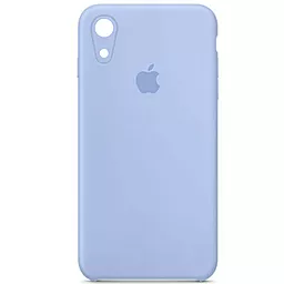 Чехол Silicone Case Full Camera Square для Apple iPhone XR  Lilac Blue
