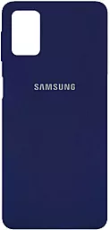 Чехол Epik Silicone Cover Full Protective (AA) Samsung M515 Galaxy M51 Midnight Blue
