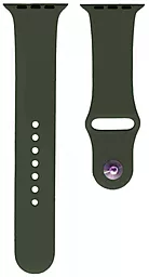 Ремінець Silicone Band M для Apple Watch 38mm/40mm/41mm Dark Olive