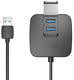 USB хаб Vention 4-in-1 black (CHBBF) - миниатюра 2 USB хаб Vention 4-in-1 black (CHBBF) - миниатюра 2