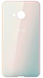 Задняя крышка корпуса HTC U Play со стеклом камеры Original White - фото Задняя крышка корпуса HTC U Play со стеклом камеры Original White