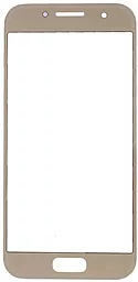 Корпусное стекло дисплея Samsung Galaxy A3 A320F, A320Y 2017 (original) Gold