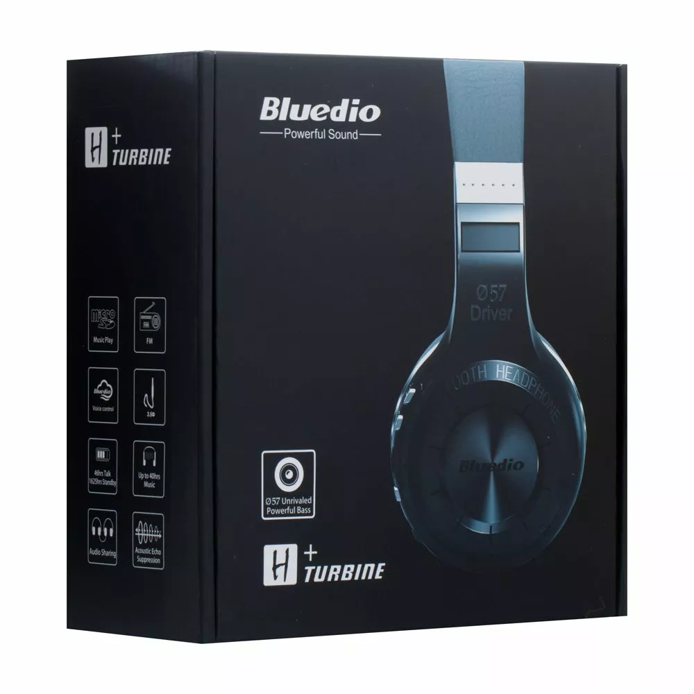 Наушники Bluedio H+ Black - фото 6