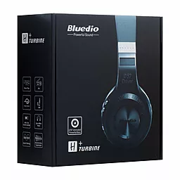 Навушники Bluedio H+ Black - мініатюра 6