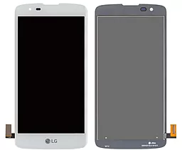Дисплей LG Escape 3, K8 2016, Phoenix 2 з тачскріном, оригінал, White - фото Дисплей LG Escape 3, K8 2016, Phoenix 2 з тачскріном, оригінал, White