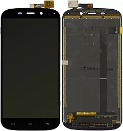Дисплей DOOGEE Y100X с тачскрином, Black - фото Дисплей DOOGEE Y100X с тачскрином, Black