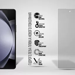 Гидрогелевая пленка ArmorStandart Matte на внешний дисплей для Samsung Fold 5 (SM-F946) (ARM70407) - миниатюра 2