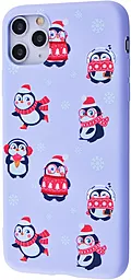Чохол Wave Fancy Penguins Apple iPhone 11 Pro Max Light Purple
