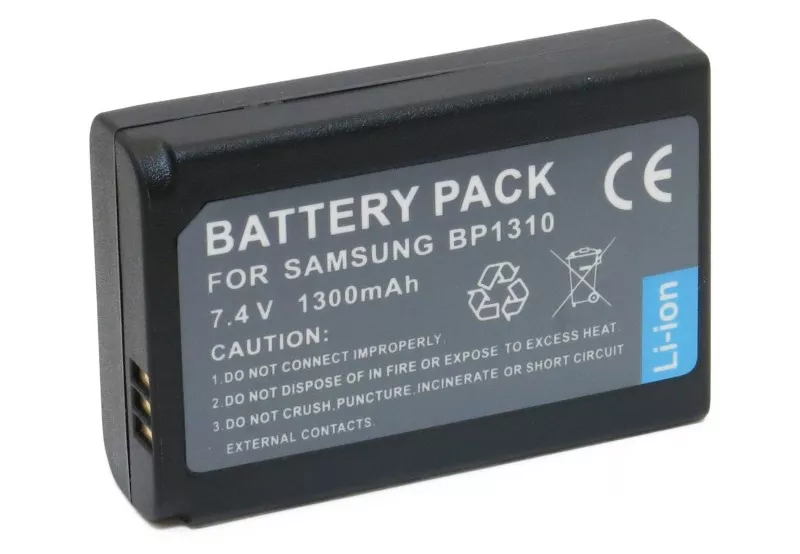 Аккумулятор для фотоаппарата Samsung BP1310 (1300 mAh) - фото 1