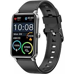 Смарт-годинник Globex Smart Watch Fit Black - фото Смарт-годинник Globex Smart Watch Fit Black