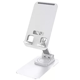 Настольный держатель Hoco PH50 Ivey White - фото Настольный держатель Hoco PH50 Ivey White