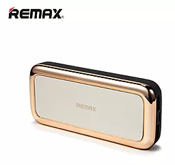 Повербанк Remax RPP-36 Mirror 10000 mAh Gold - фото Повербанк Remax RPP-36 Mirror 10000 mAh Gold
