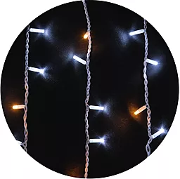 Гирлянда внешняя DELUX ICICLE 108 LED холодный белый - фото Гирлянда внешняя DELUX ICICLE 108 LED холодный белый
