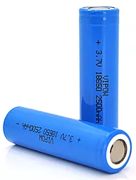 Аккумулятор ViPow 18650 Li-ion 3.7V (2500 mAh) Blue ICR18650 FlatTop 1шт.