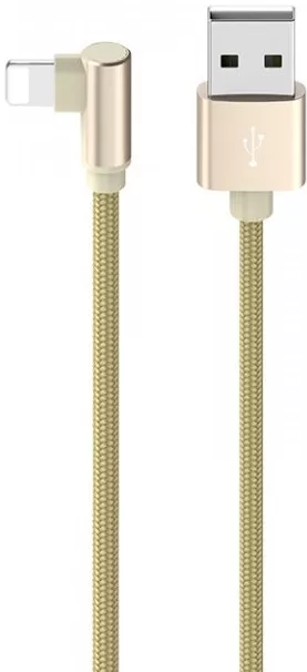 Кабель Borofone BX26 Express USB-A - Lightning 12w 2.4a 1м cable Gold - фото 1