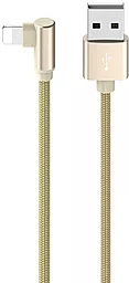 Кабель USB Borofone BX26 Express 12W 2.4A Lightning Cable Gold