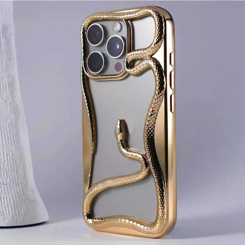 Чохол Epik Snake для Apple iPhone 14 Pro Max  Gold - фото 2