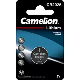 Батарейки Camelion CR2025 Lithium 1шт