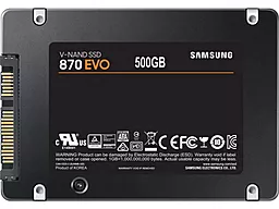 SSD Накопитель Samsung 870 EVO 500 GB (MZ-77E500BW) - миниатюра 4