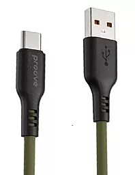 Кабель Proove Rebirth USB-A - Type-C 12w 2.4a 1м cable Green (CCRE60001211) - фото Кабель Proove Rebirth USB-A - Type-C 12w 2.4a 1м cable Green (CCRE60001211)