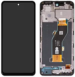 Дисплей Infinix Smart 8 Plus (X6526) с тачскрином и рамкой, Black - фото Дисплей Infinix Smart 8 Plus (X6526) с тачскрином и рамкой, Black