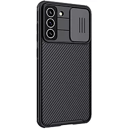 Чехол Nillkin Camshield (шторка на камеру) для Samsung Galaxy S21 FE Черный / Black - миниатюра 2